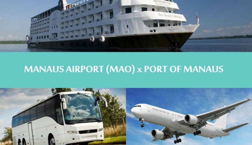 North Brazil - Manaus - Regular transfer Airport to Port of Manaus - Traslado aeroporto para Cruzeiro Iberostar