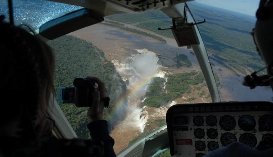 Iguassu falls - Brazilian side - Helicopter tour 4 - Passeio de helicóptero