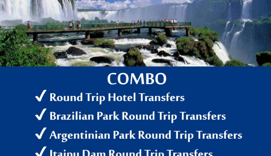 Round Trip Hotel Transfer Brazilian park transfers Argentinian park transfers Itaipu dam - Parque Argentino